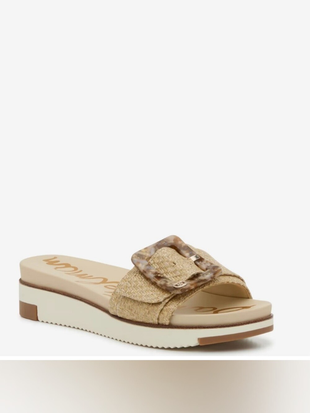 Sam Edelman Slide Sandal with Decorative Buckle - Women Size 9.5